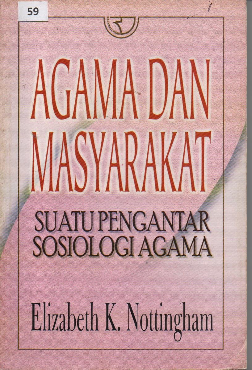 Agama Dan Masyarakat Suatu Pengantar Sosiologi Agama