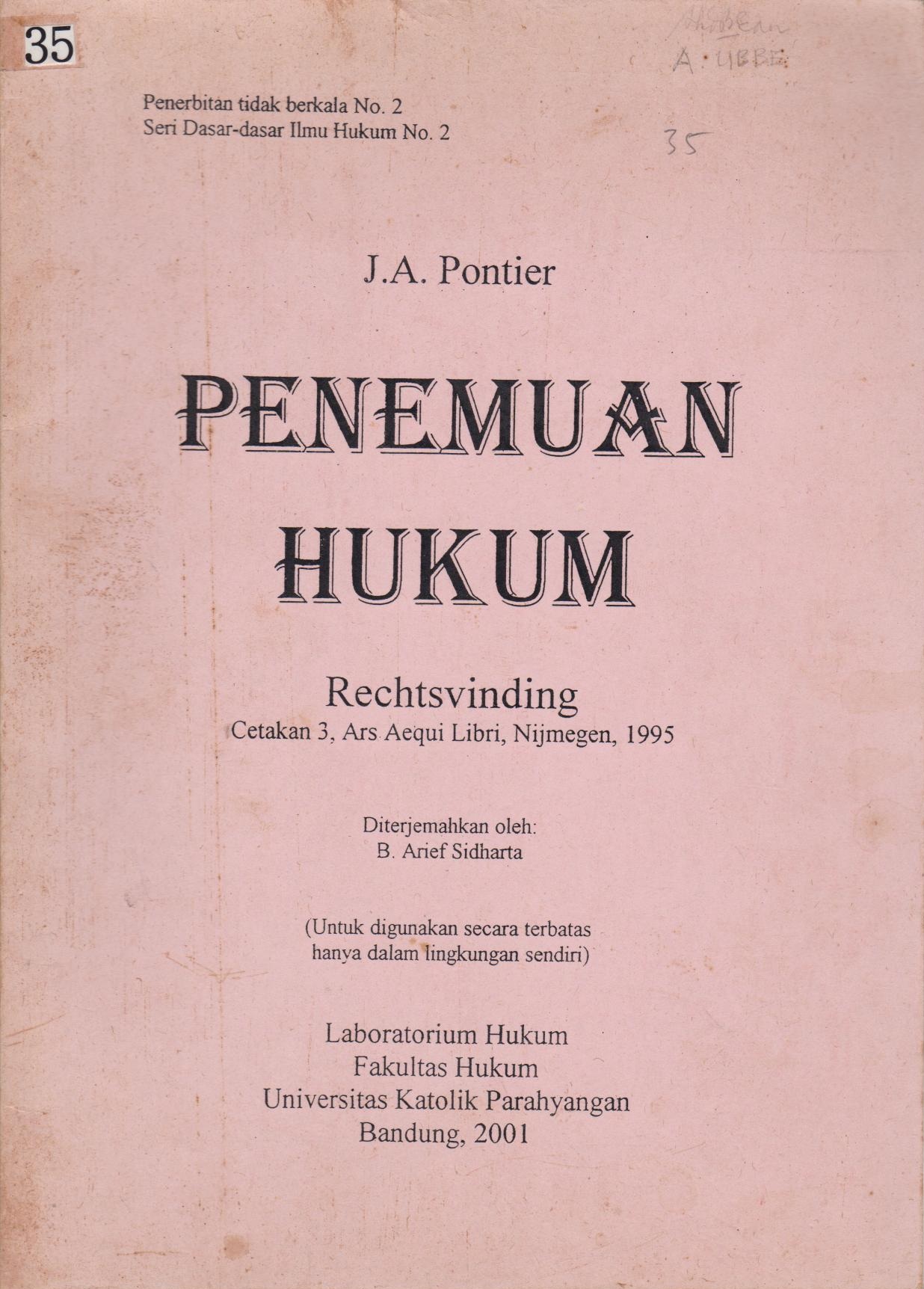 Penemuan Hukum