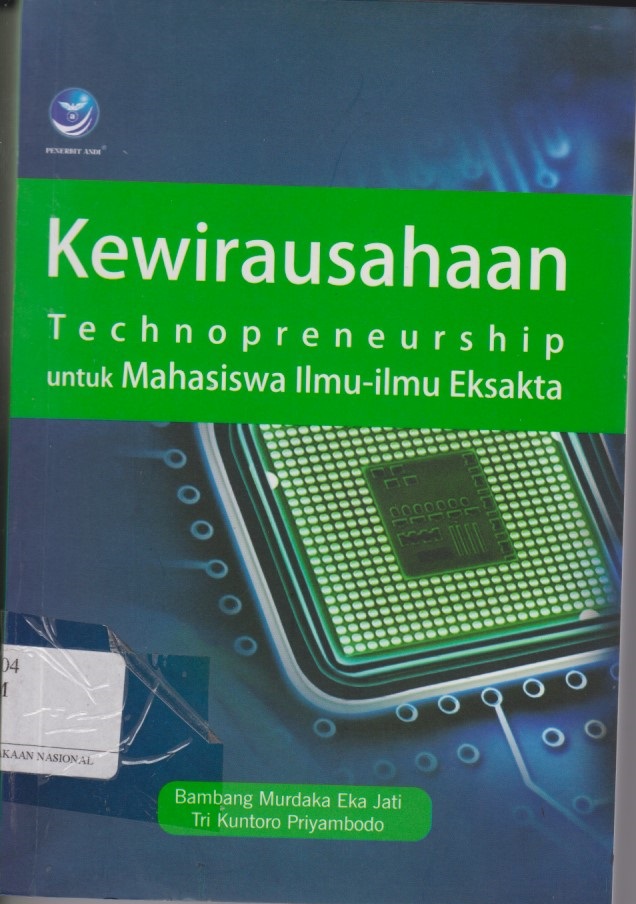 Kewirausahaan Technopreneurship Untuk Mahasiswa Ilmu - Ilmu Eksakta