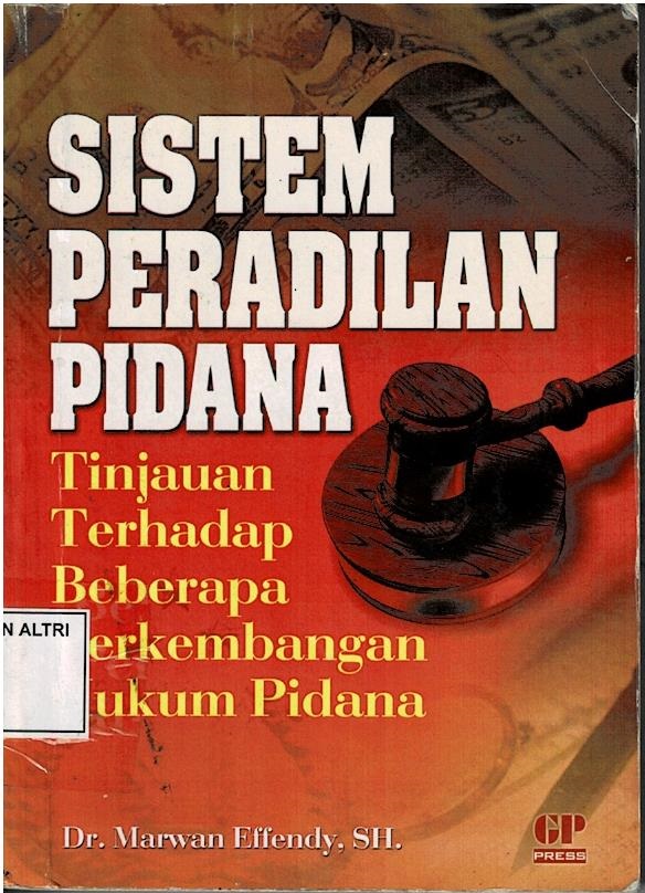 Sistem Peradilan Pidana : Tinjauan Terhadap Beberapa Perkembangan Hukum Pidana