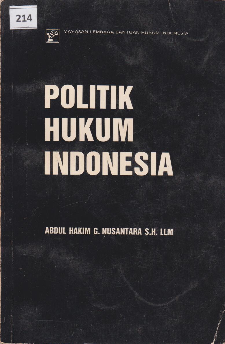 Politik Hukum Indonesia