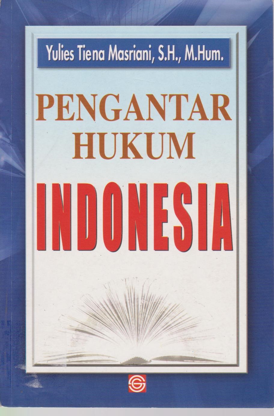 Pengantar Hukum Indonesia