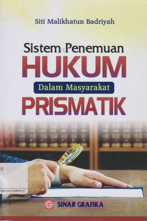 Sistem Penemuan Hukum Dalam Masyarakat Primatik