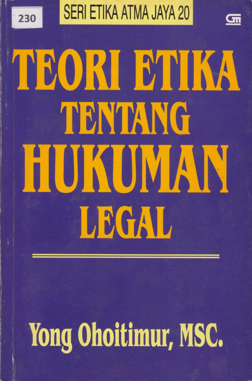 Teori Etika Tentang Hukuman Legal