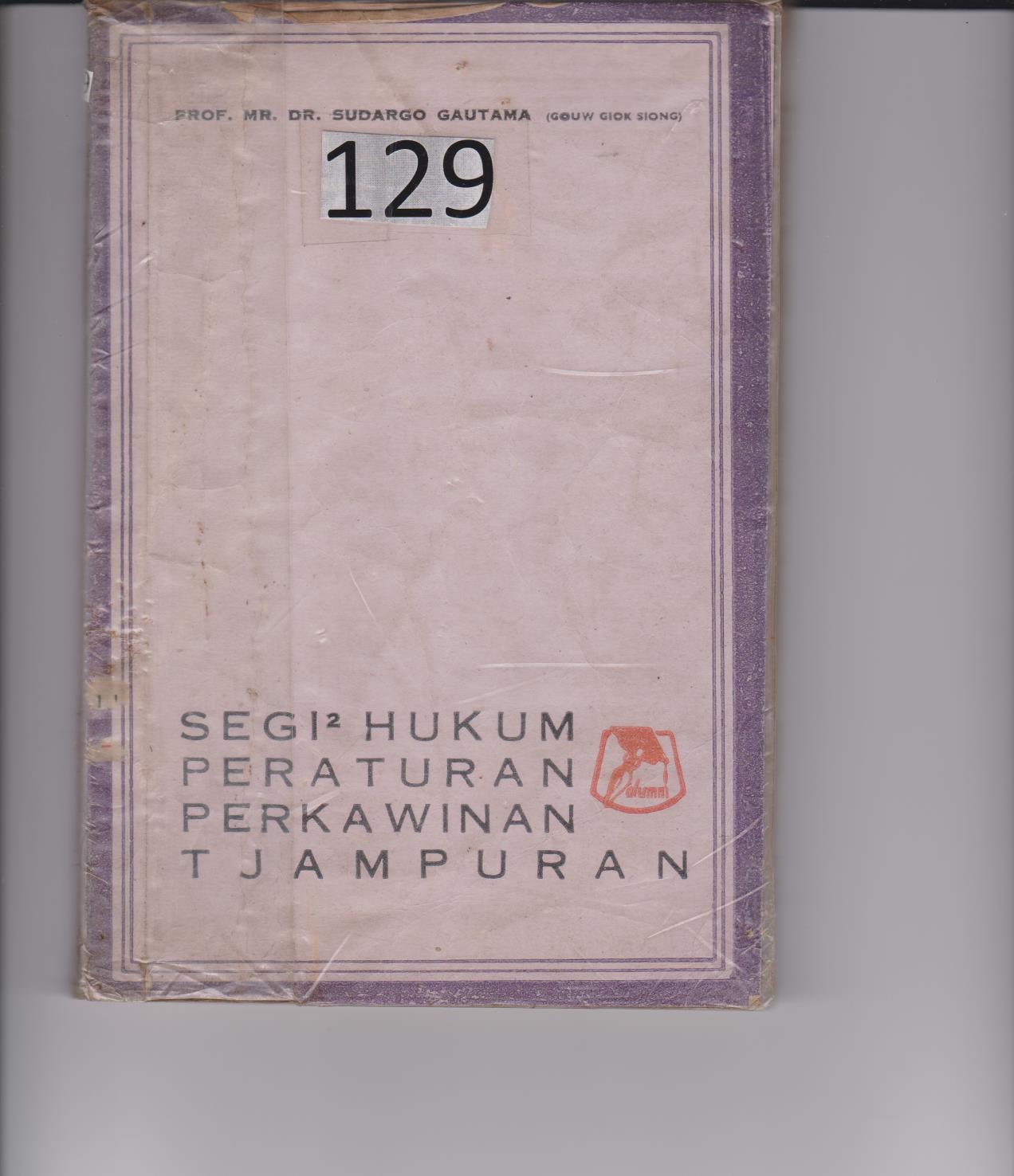 Segi - Segi Hukum Peraturan Perkawinan Tjampuran