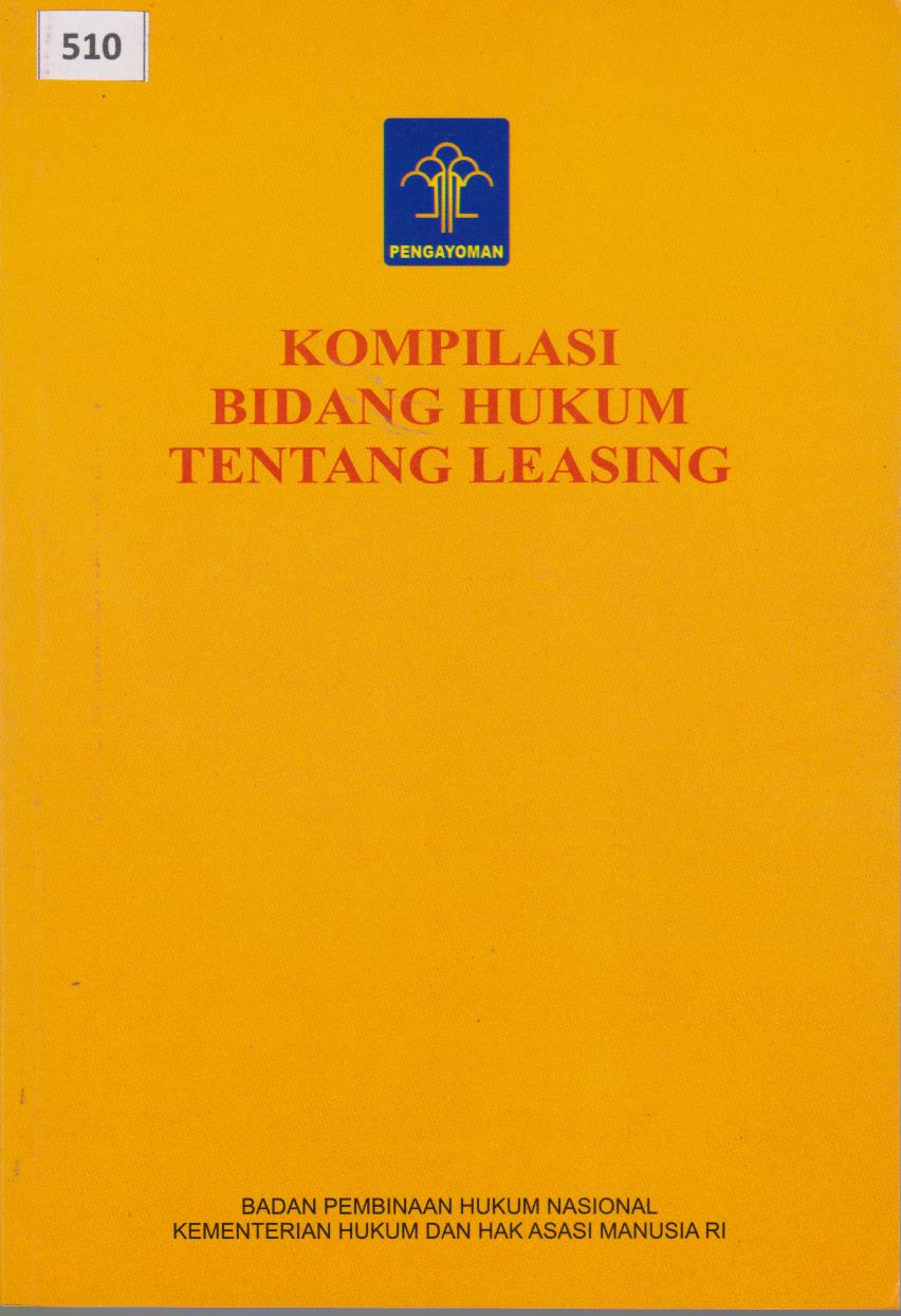 Kompilasi Bidang Hukum Tentang Leasing