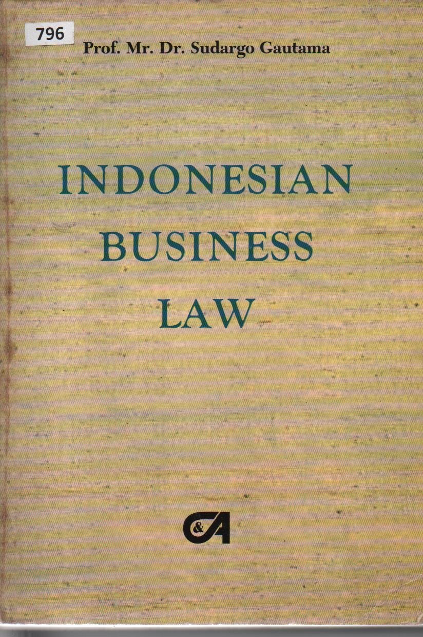 Indonesian Business Law