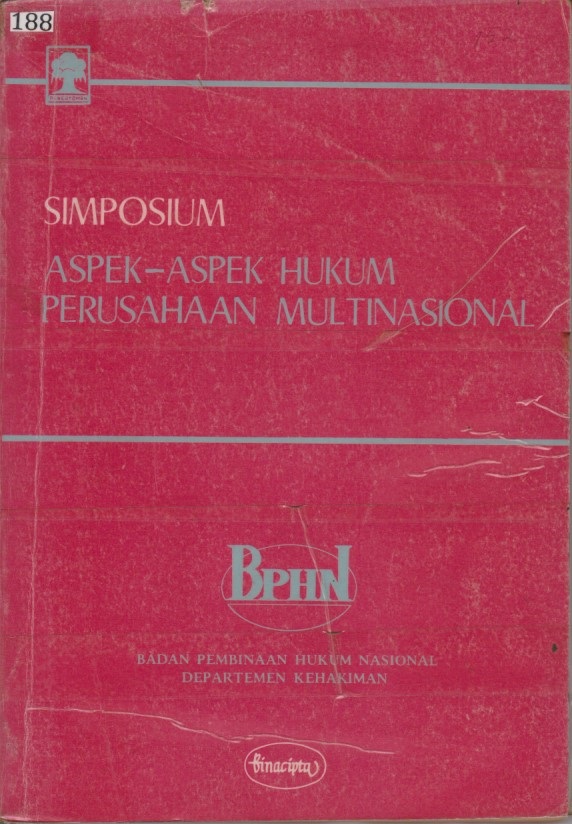 Simposium Aspek - Aspek Hukum Perusahaan Multinasional