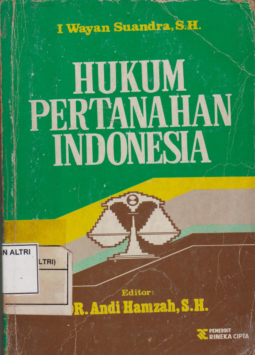 Hukum Pertanahan Indonesia