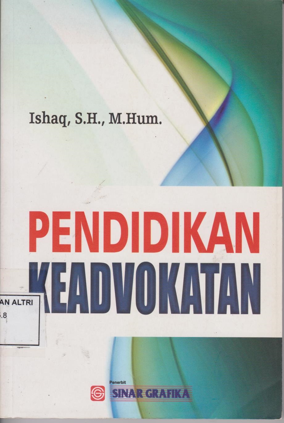 Pendidikan Keadvokatan