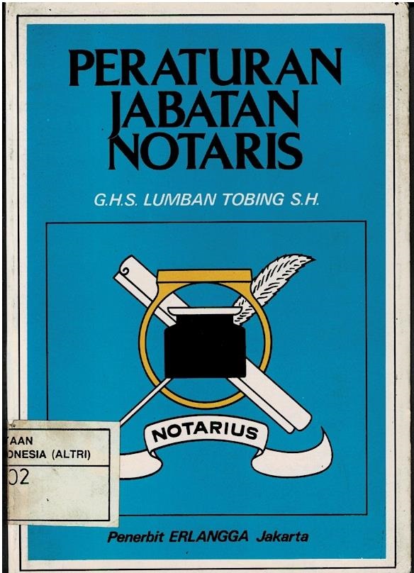 Peraturan Jabatan Notaris