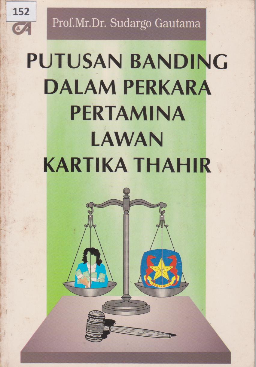 Putusan Banding Dalam Perkara Pertamina Lawan Kartika Thahir