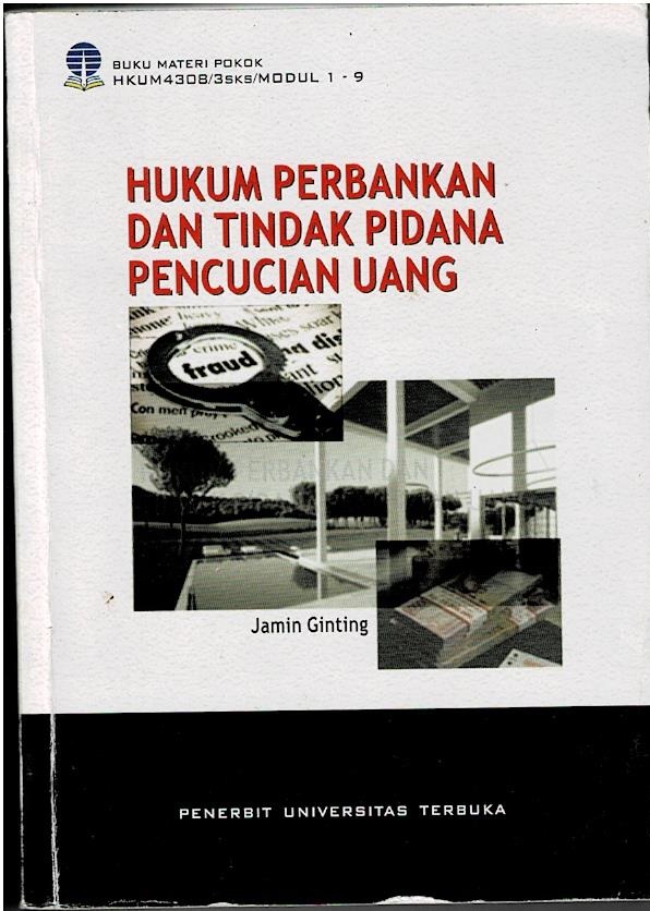 Hukum Perbankan Dan Tindak Pidana Pencucian Uang