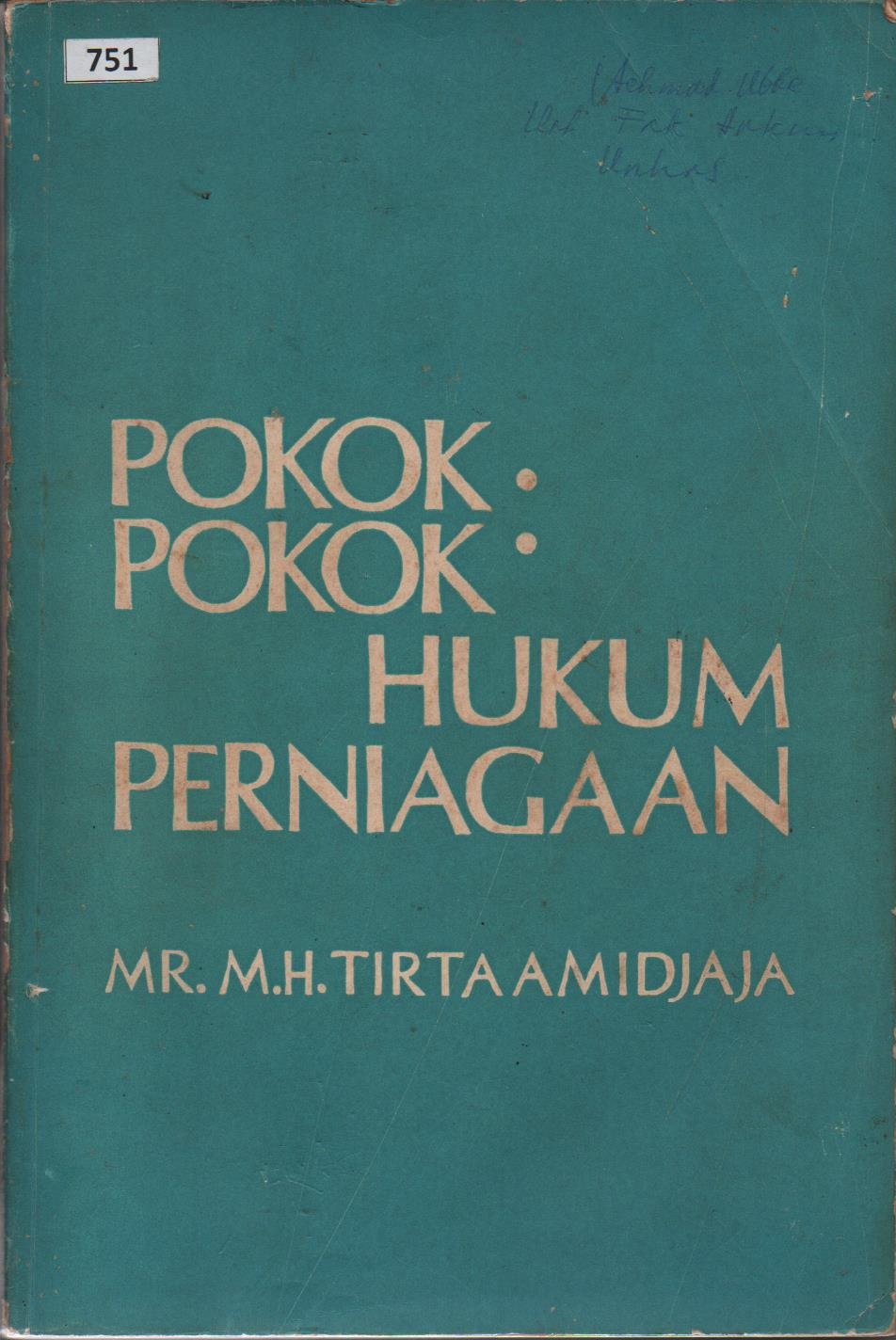 Pokok - Pokok Hukum Perniagaan