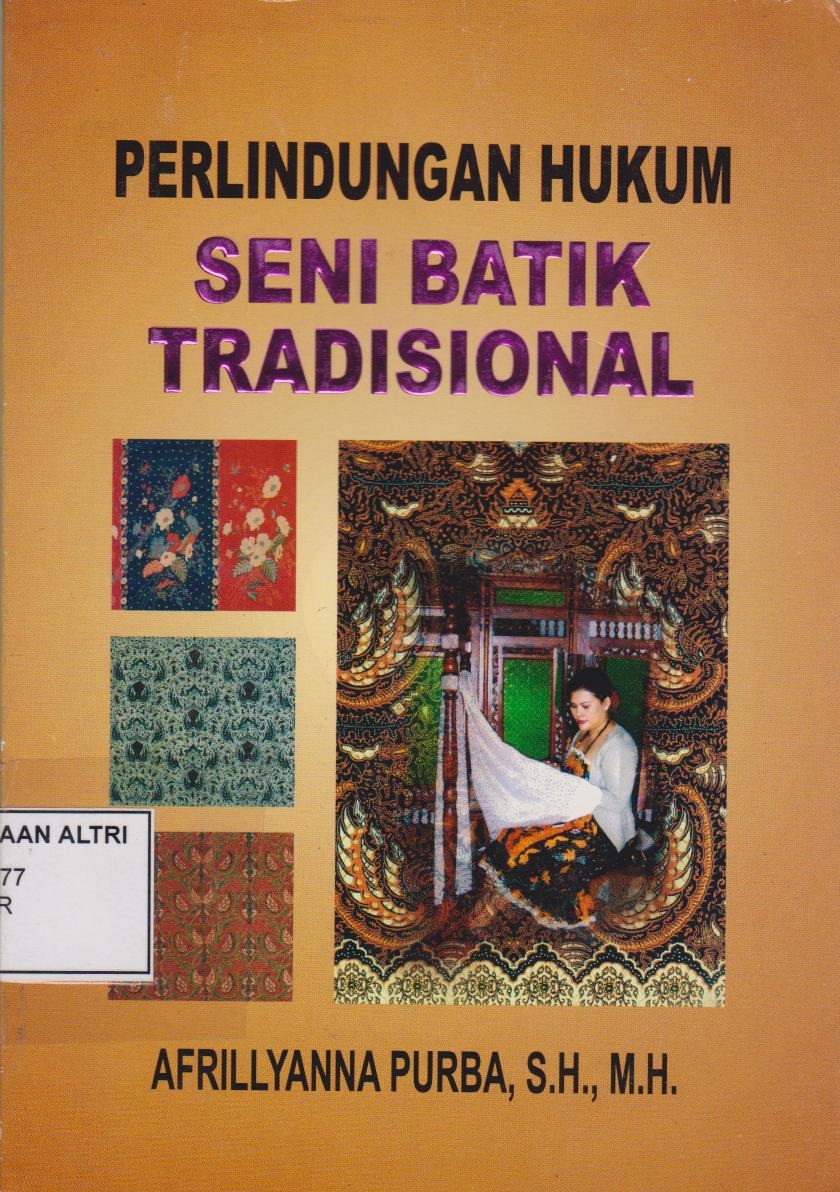 Perlindungan Hukum Seni Batik Tradisional