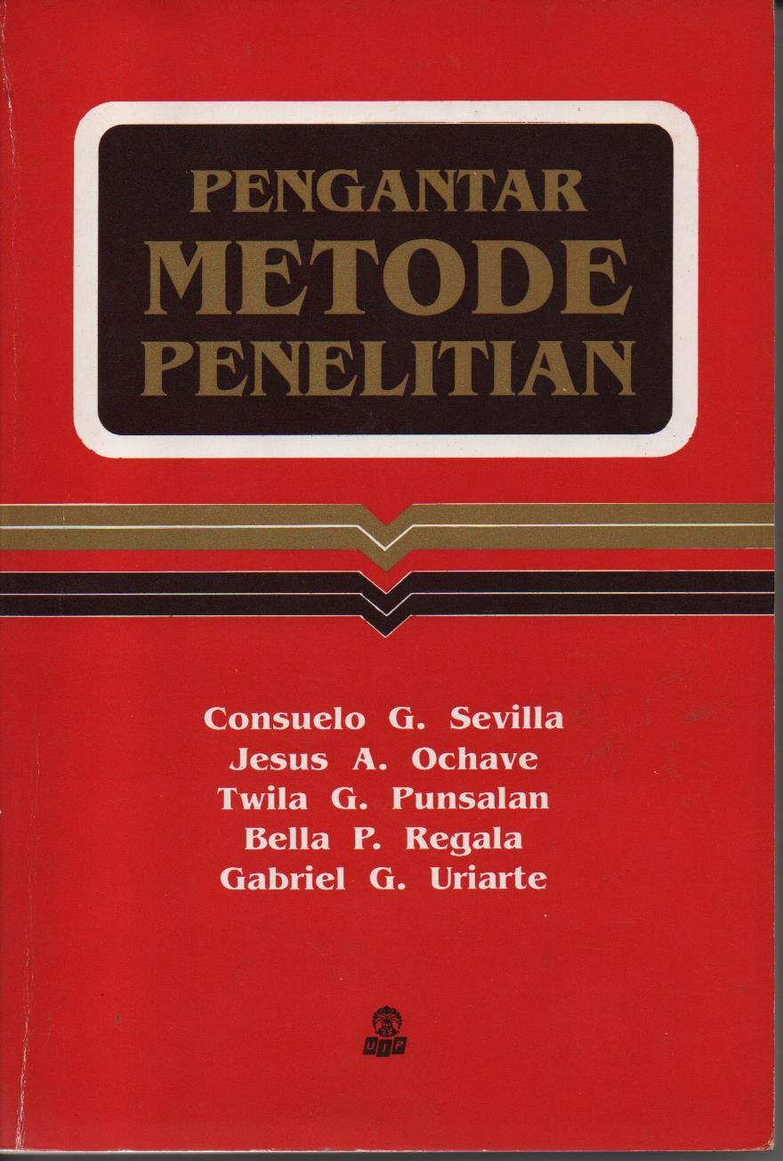 Pengantar Metode Penelitian