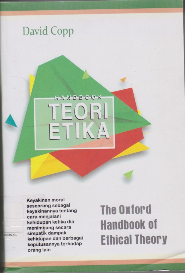 Handbook Teori - Teori Etika