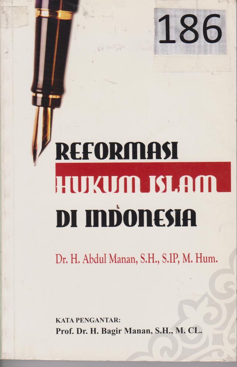 Reformasi Hukum Islam Di Indonesia
