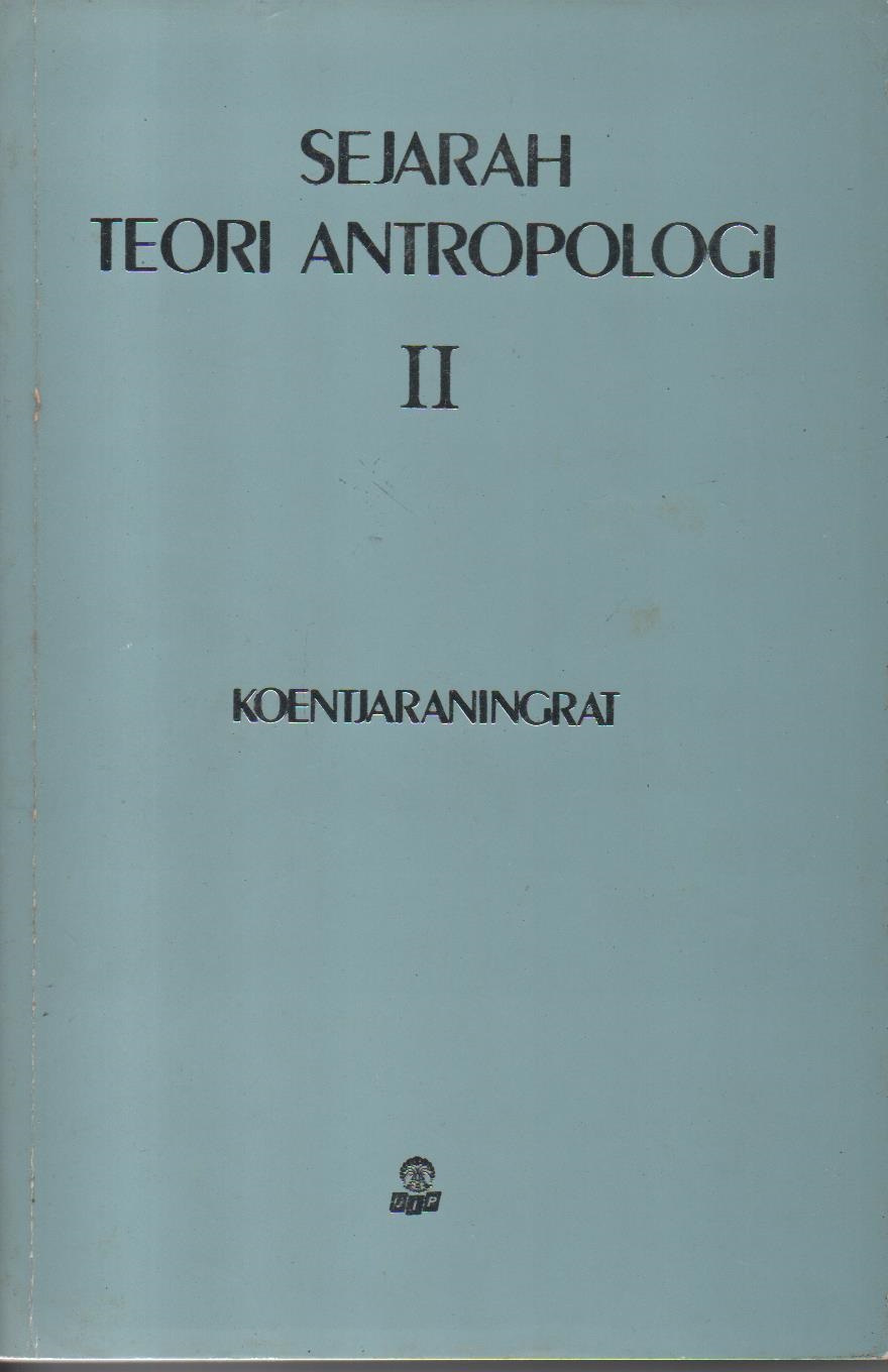 Sejarah Teori Antropologi II