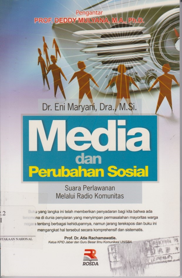 Media Dan Perubahan Sosial : Suara Perlawanan Melalui Radio Komunitas