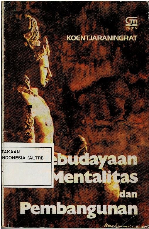 Kebudayaan Mentalis Dan Pembangunan