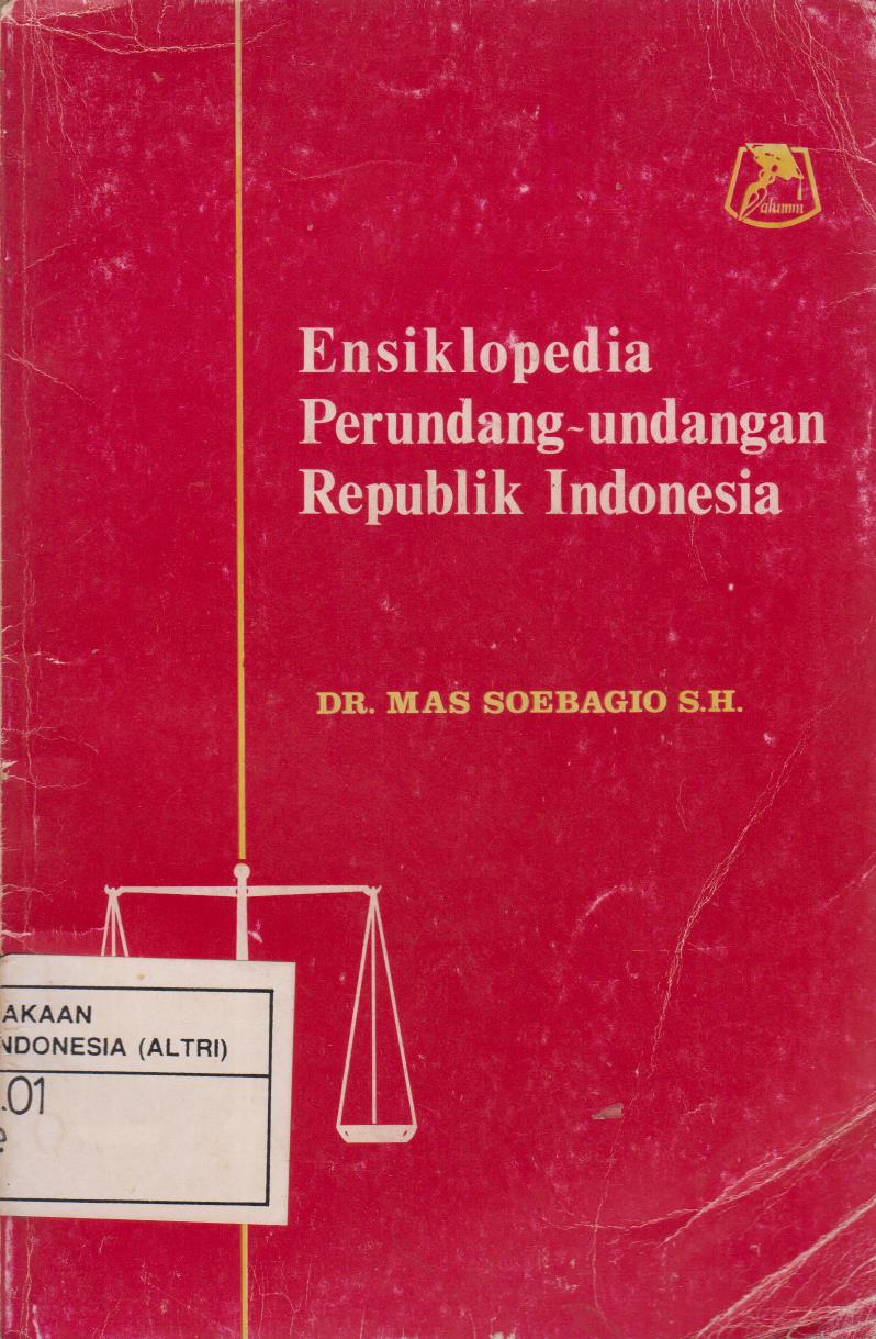 Ensiklopedia Perundang - Undangan Republik Indonesia