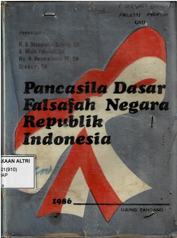 Pancasila Dasar Falsafah Negara Republik Indonesia