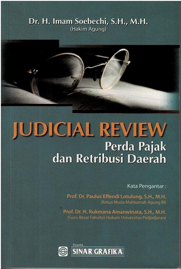 Judicial Review : Perda Pajak Dan Retribusi Daerah