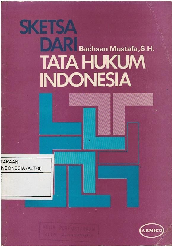 Sketsa Dari Tata Hukum Indonesia