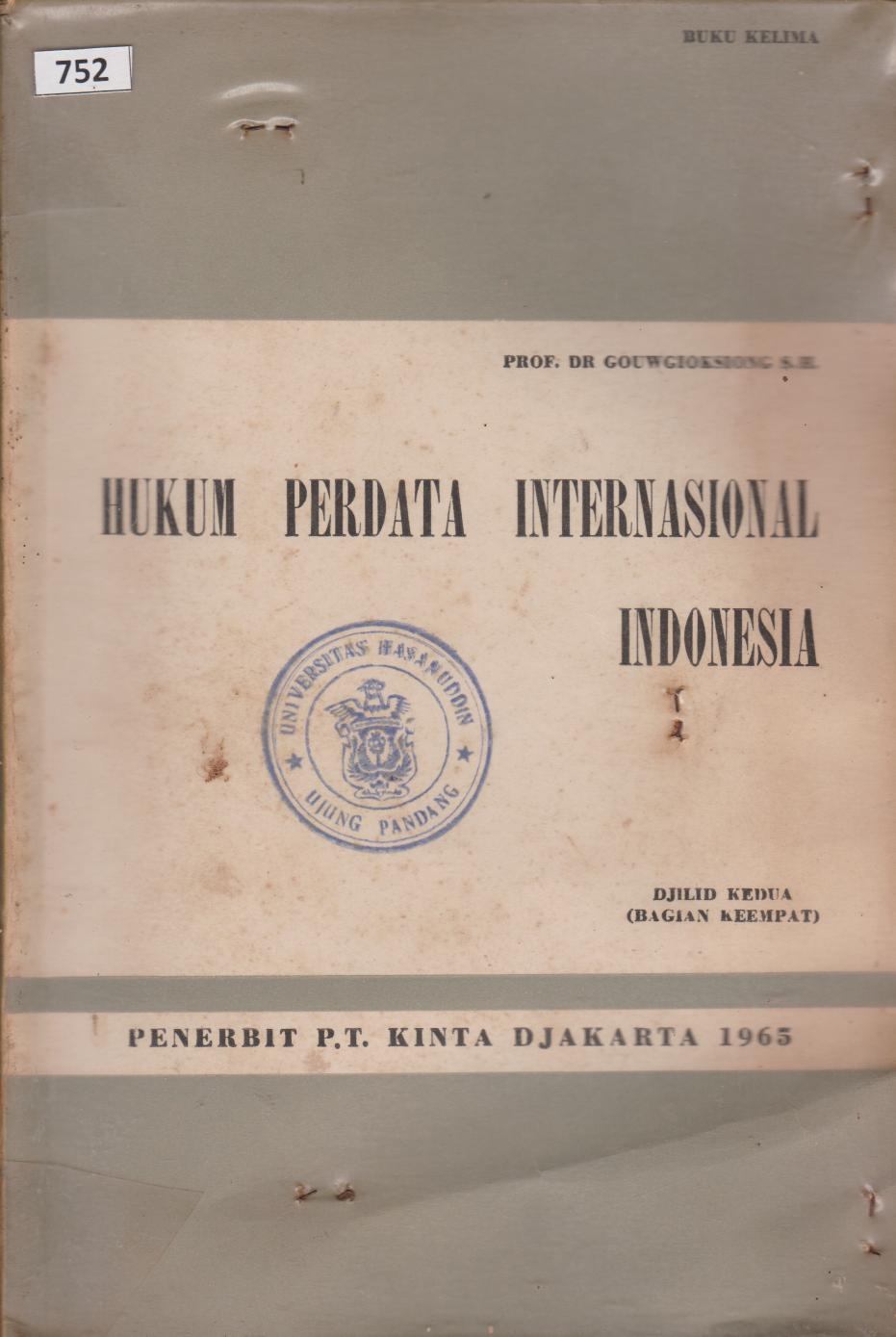 Hukum Perdata Internasional Indonesia
