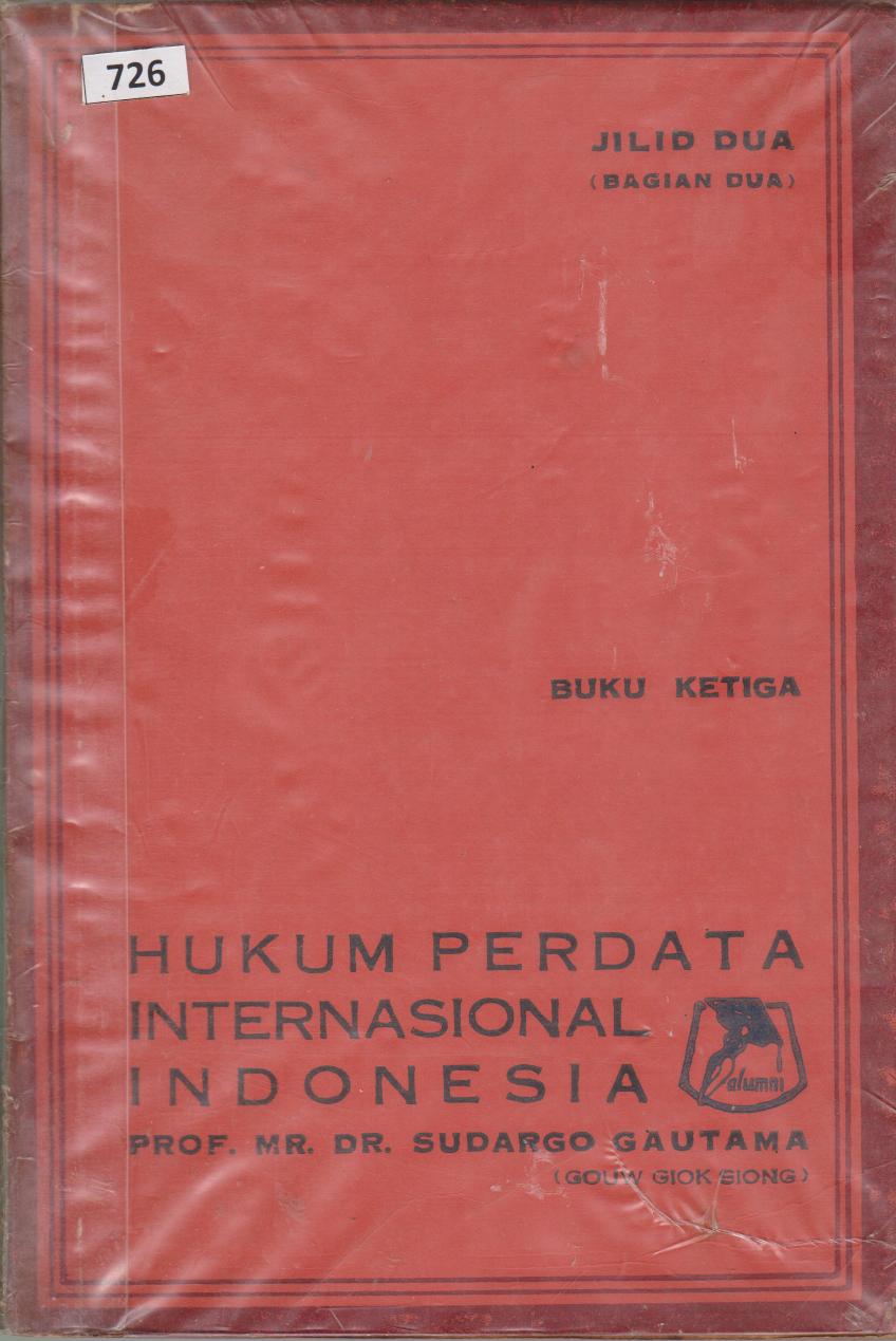 Hukum Perdata Internasional Indonesia