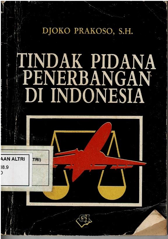 Tindak Pidana Penerbangan Di Indonesia