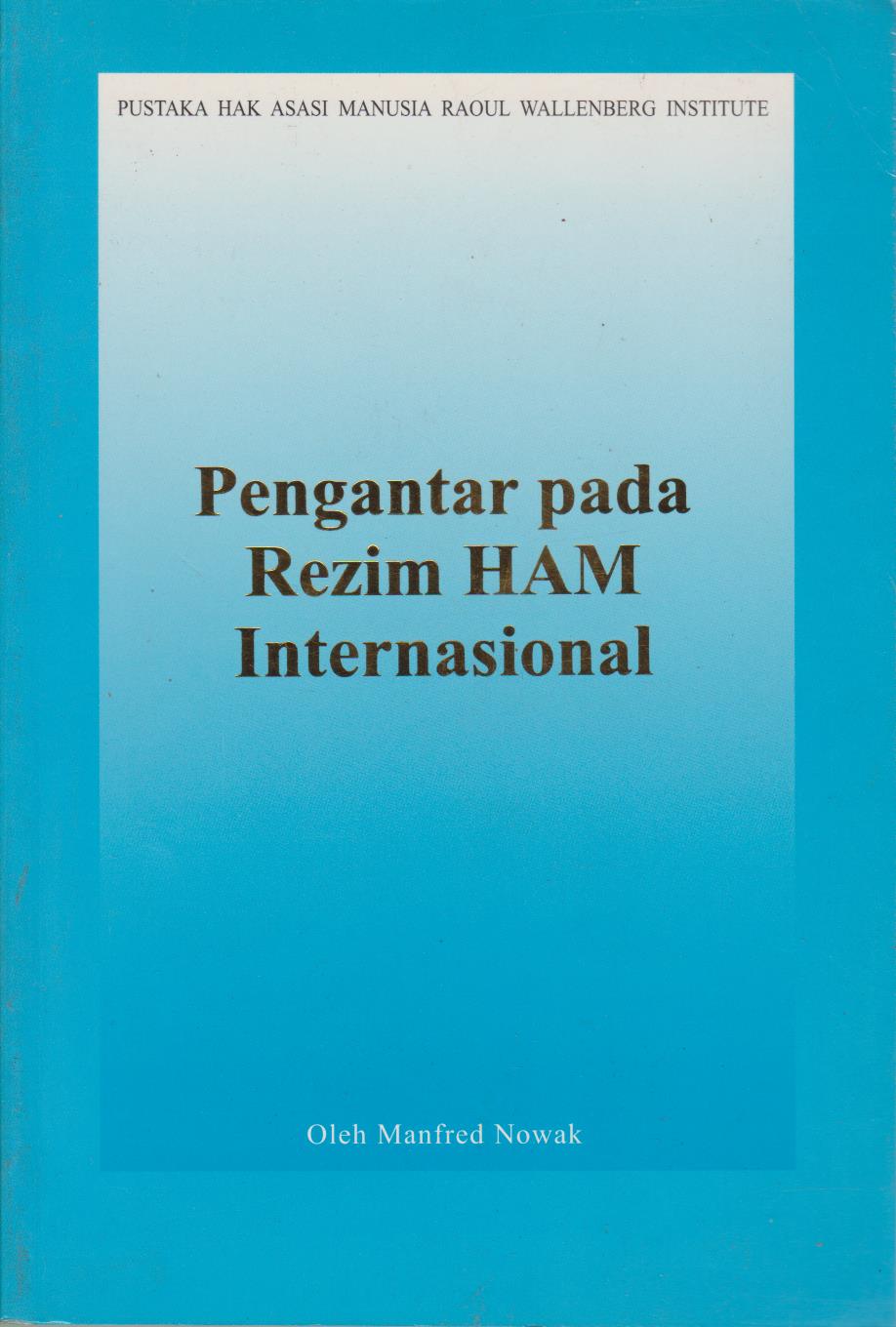 Pengantar Pada Rezim HAM Internasional