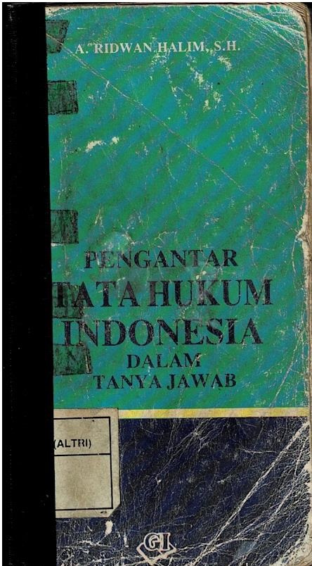Pengantar Tata Hukum Indonesia Dalam Tanya Jawab