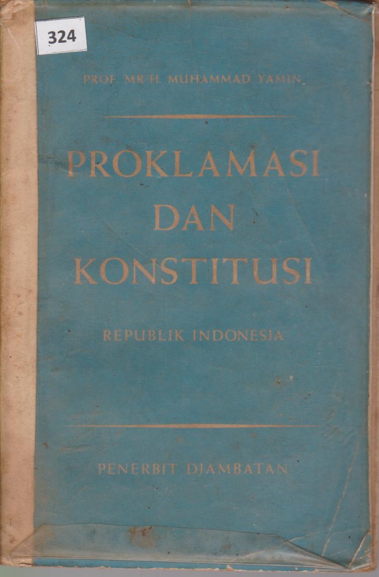 Proklamasi Dan Konstitusi Republik Indonesia