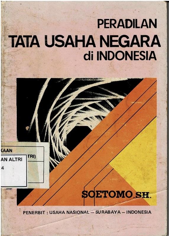 Peradilan Tata Usaha Negara Di Indonesia