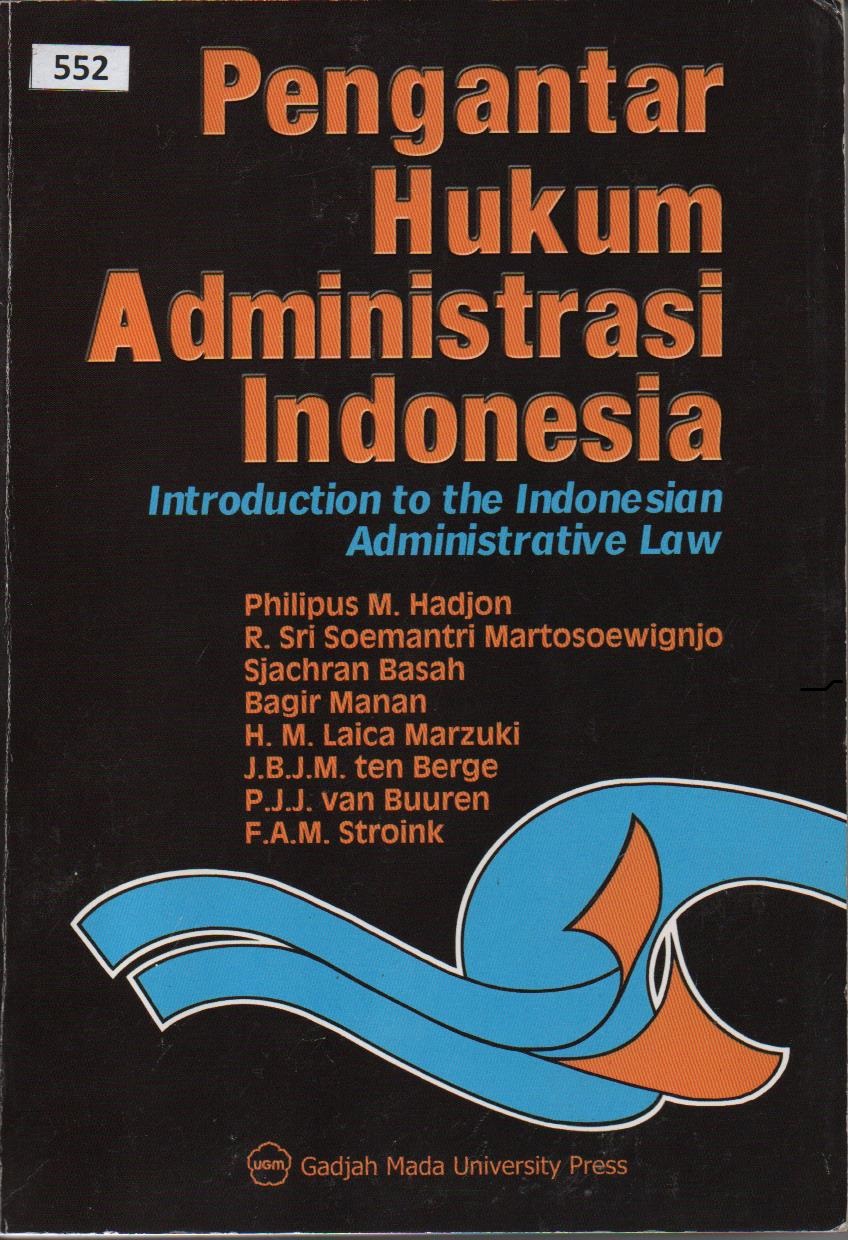 Pengantar Hukum Administrasi Indonesia