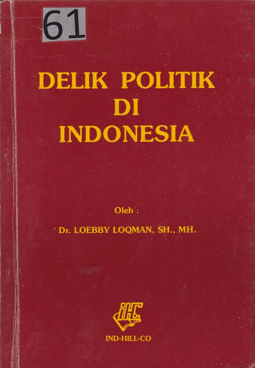 Delik Politik Di Indonesia