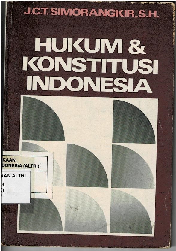 Hukum & Konstitusi Indonesia