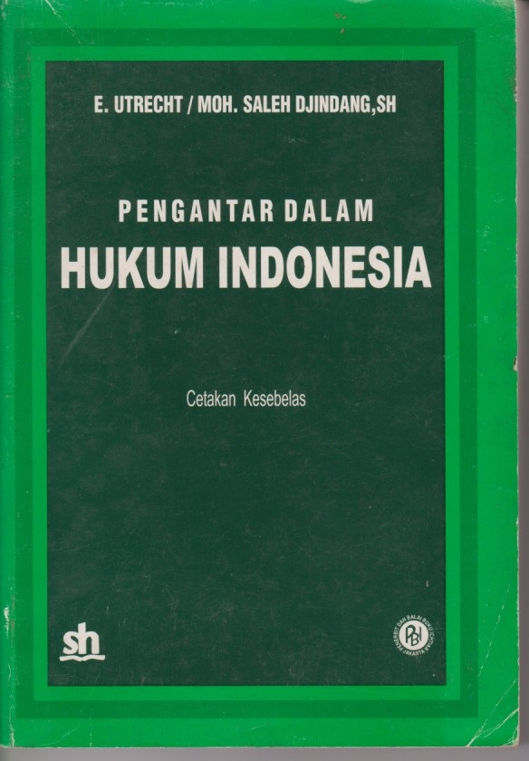 Pengantar Dalam Hukum Indonesia