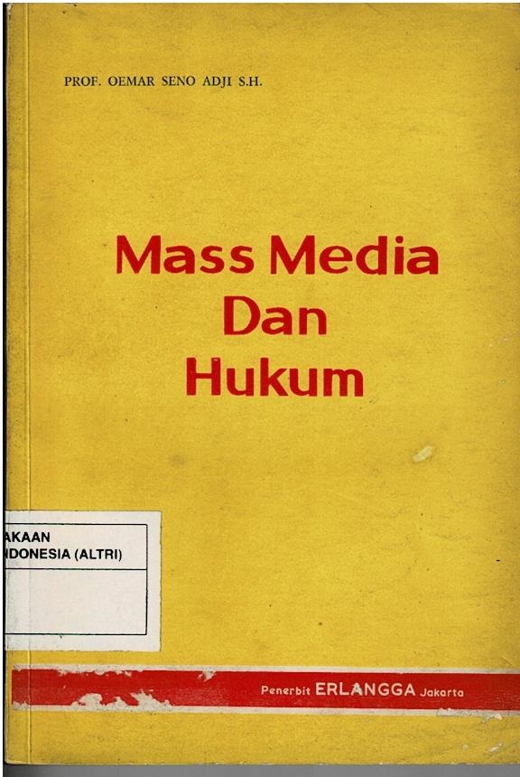 Mass Media Dan Hukum