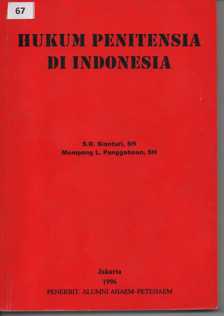 Hukum Penitensia Di Indonesia