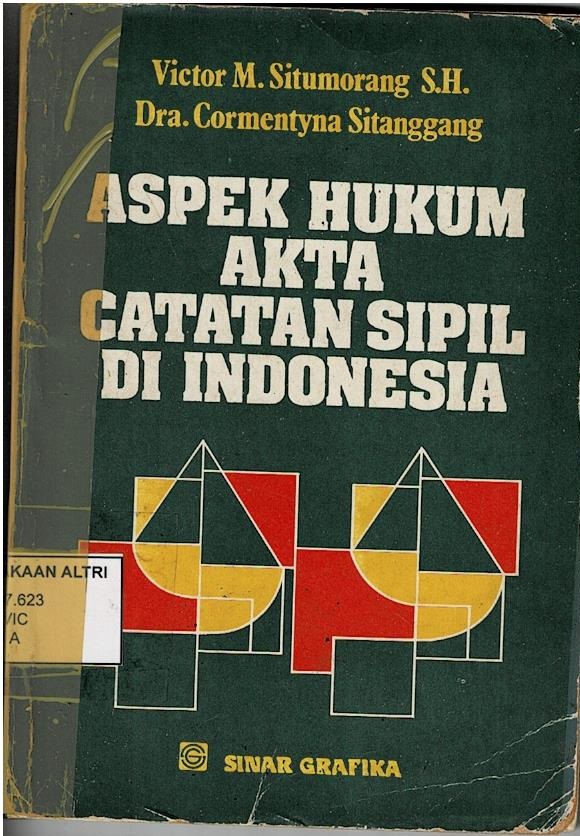 Aspek Hukum Akta Catatan Sipil Di Indonesia
