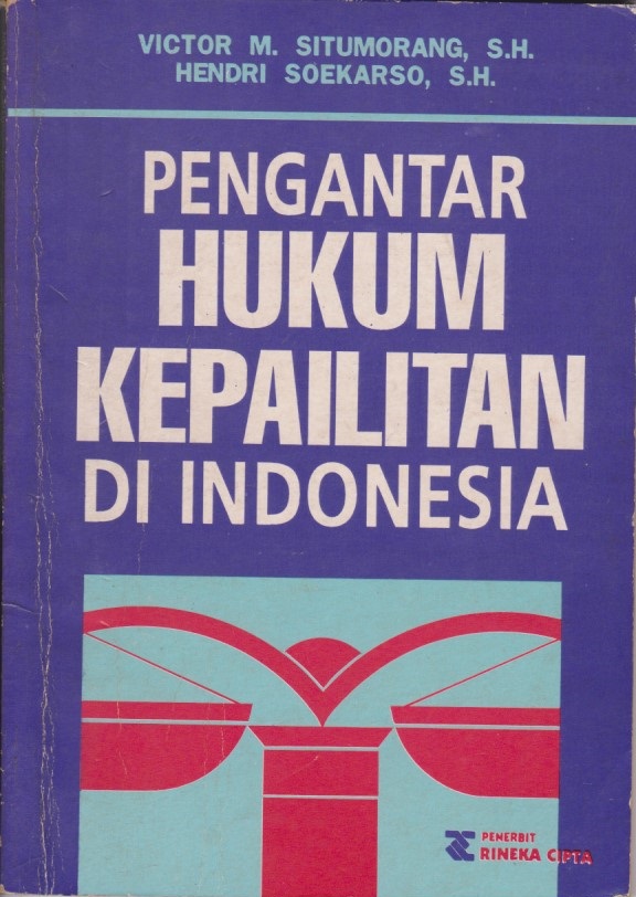 Pengantar Hukum Kepailitan Di Indonesia
