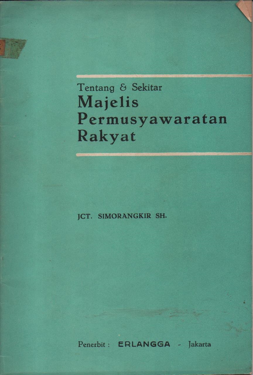 Tentang & Sekitar Majelis Permusyawaratan Rakyat