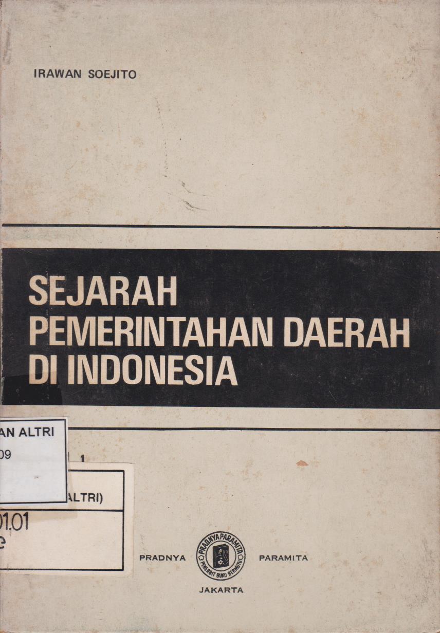 Sejarah Pemerintahan Daerah Di Indonesia