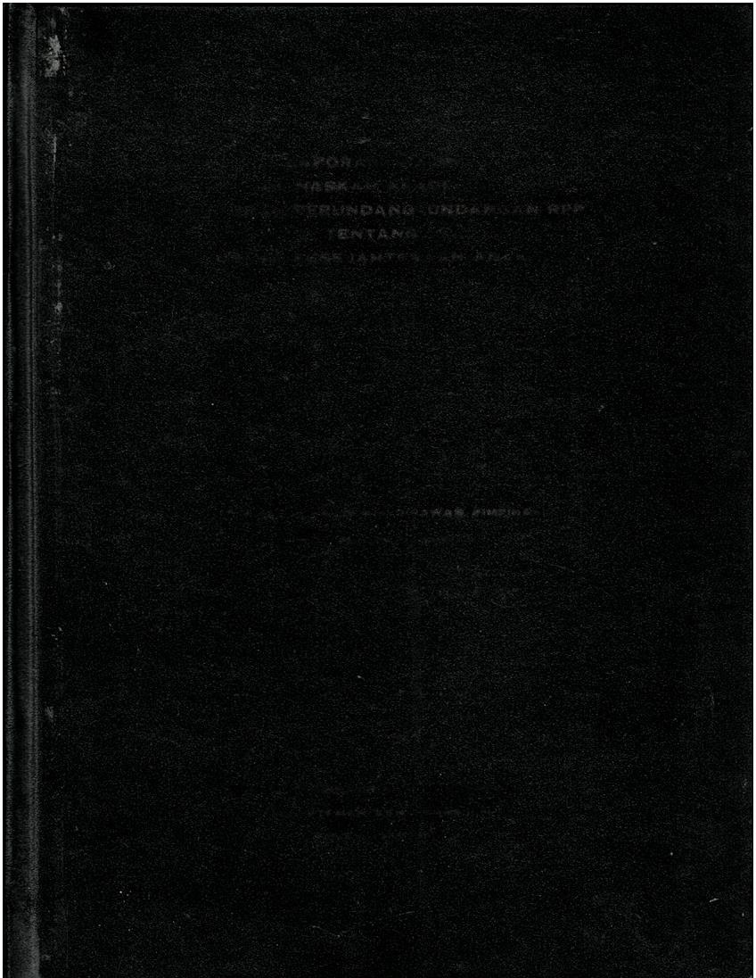 Laporan Akhir Tim Naskah Akademis Peraturan Perundang - Undangan RPP Tentang Usaha Kesejahteraan Anak