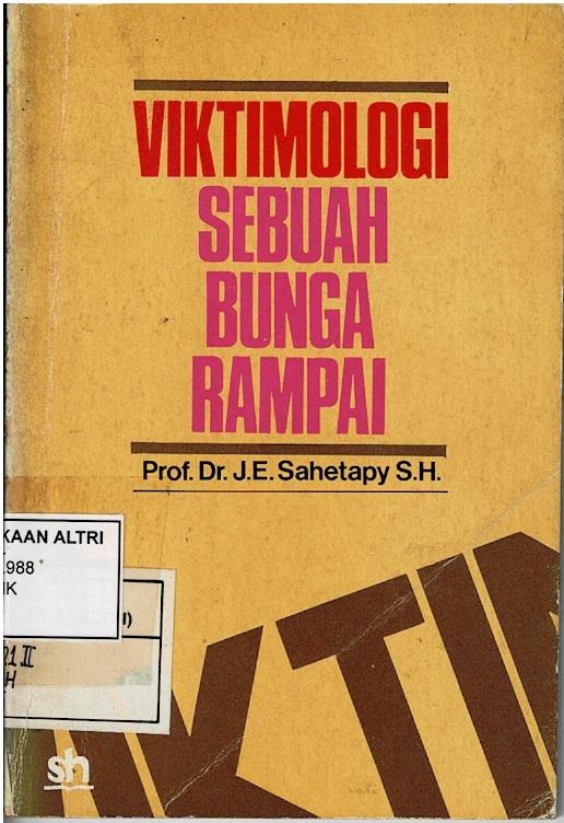 Viktimologi Sebuah Bunga Rampai