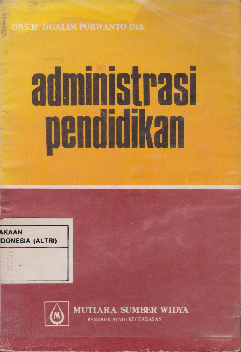 Administrasi Pendidikan