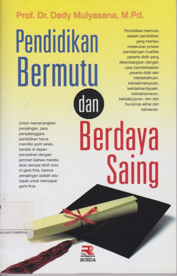 Pendidikan Bermutu Dan Berdaya Saing